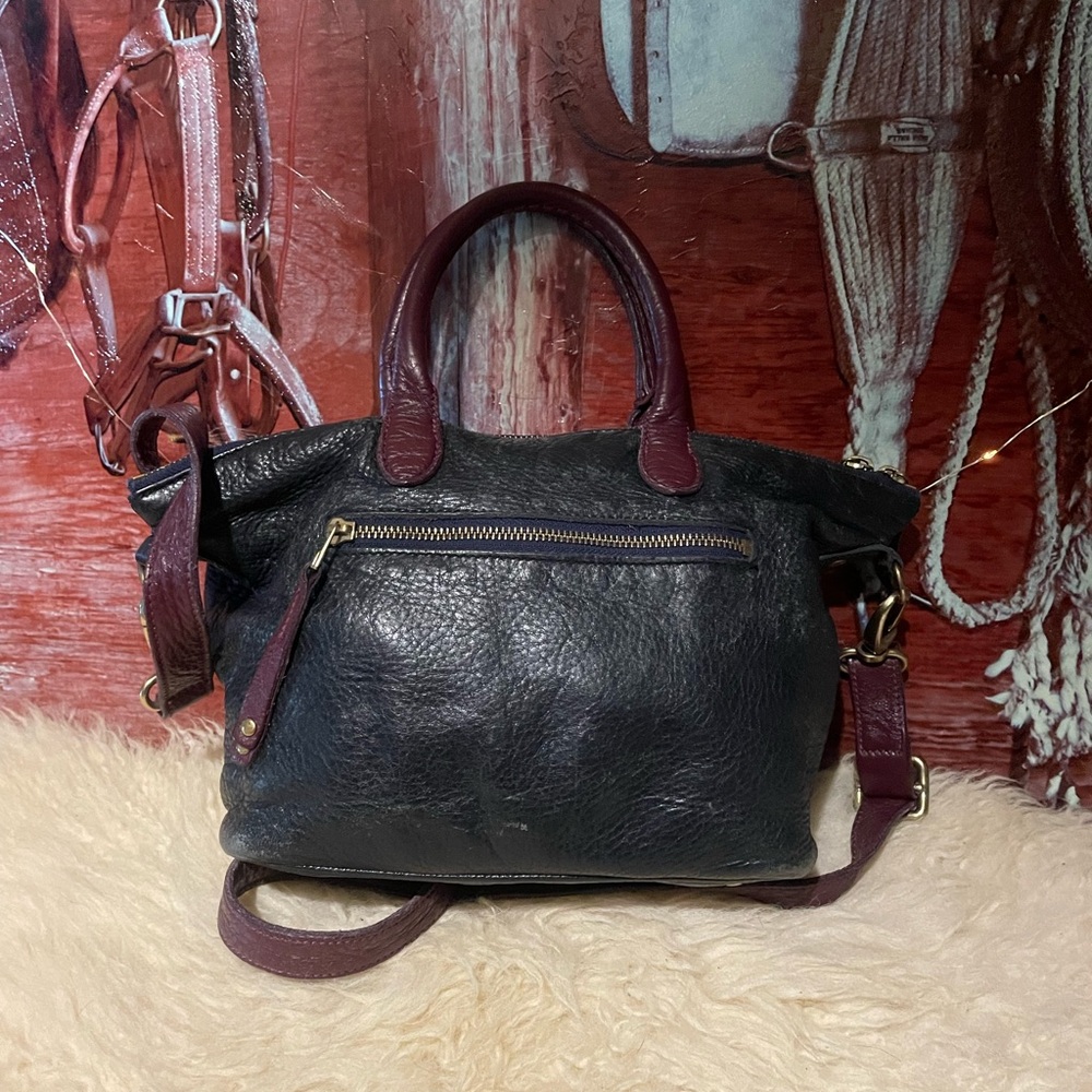 Roots vintage black leather bag - Picture 5 of 11